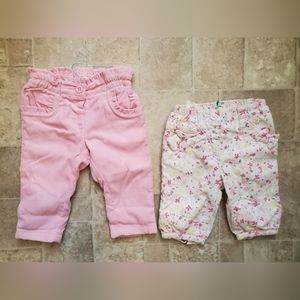 UNITED COLORS OF BENETTON BABY PANTS SET